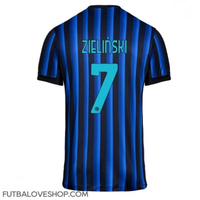 Dres Inter Milan Piotr Zielinski #7 Domáci 2025-26 Krátky Rukáv Dres Inter Milan Piotr Zielinski #7 Domáci 2025-26 Krátky Rukáv